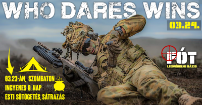 Who Dares Wins - Fót - 03.23-24.